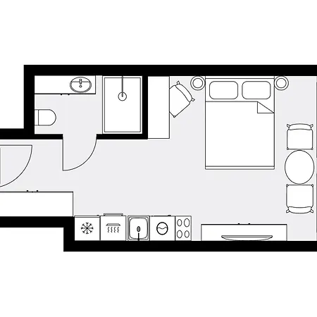 Urban Global Premium 14th Floor No 14, Free Garage, Self Check-in, No Deposit * 卡托维兹