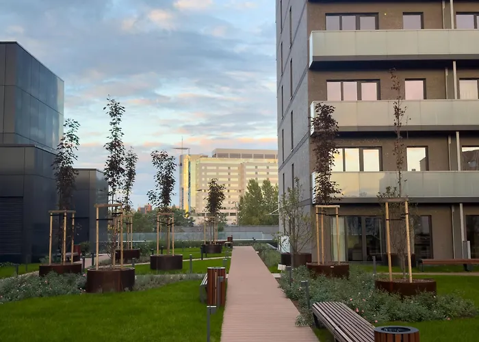 아파트 Urban Global Premium 14th Floor No 14, Free Garage, Self Check-in, No Deposit *