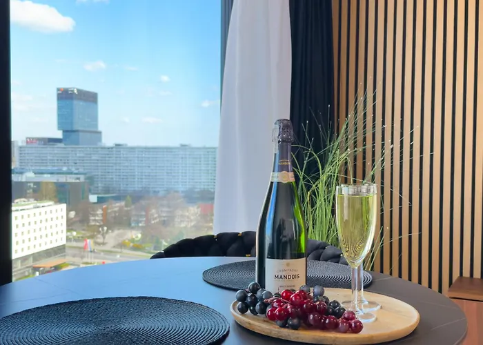 Urban Global Premium 14th Floor No 14, Free Garage, Self Check-in, No Deposit * 카토비체