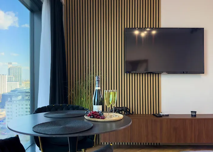 아파트 Urban Global Premium 14th Floor No 14, Free Garage, Self Check-in, No Deposit 카토비체